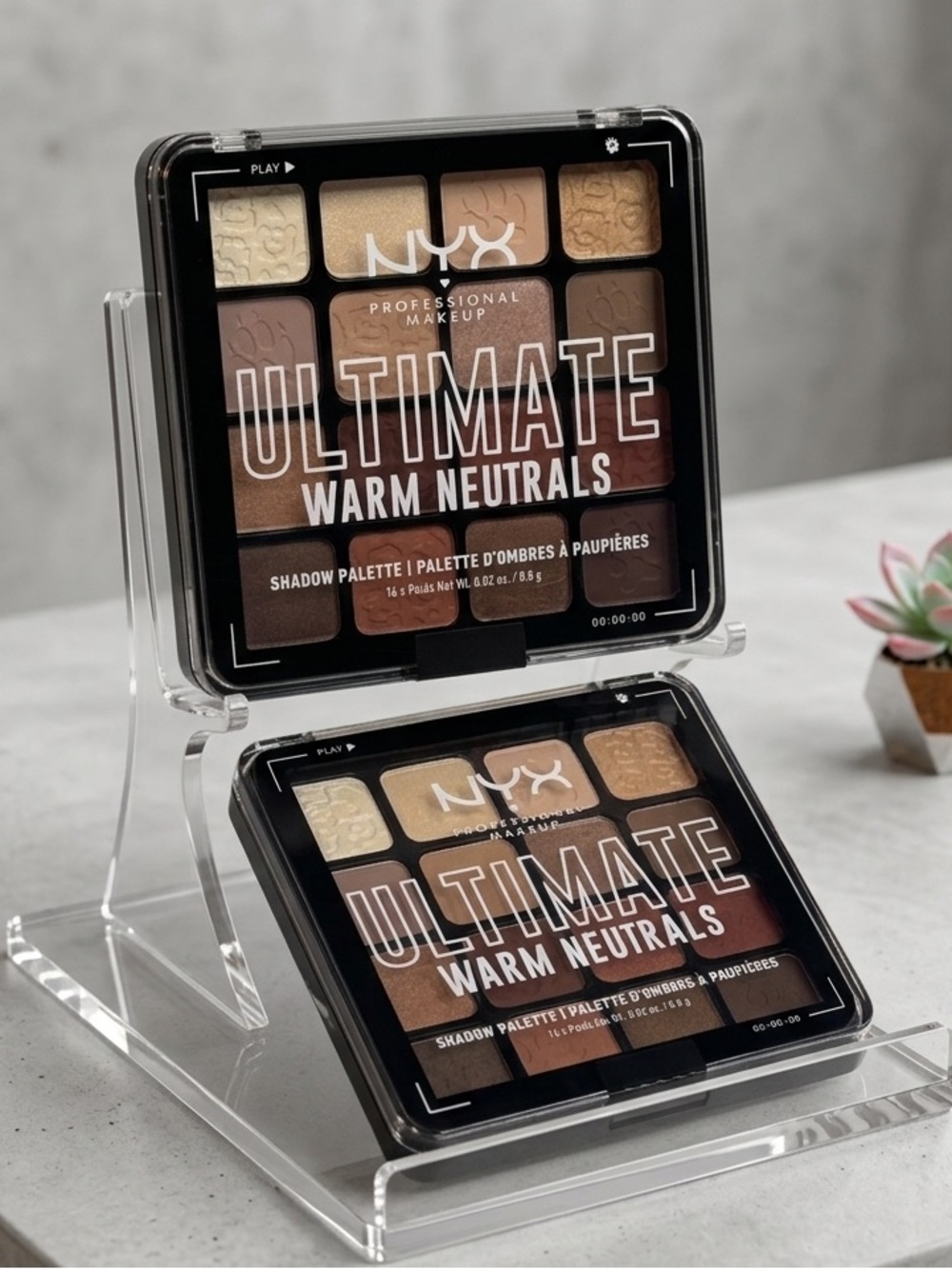 2 NYX Professional Makeup Ultimate Eyeshadow Palette - Warm Neutrals